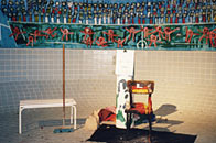 »AAA« Relikte einer Performance, 2006, Stadtbad Steglitz, Berlin