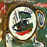 ›verzückt‹, 15.7.2003, Öl auf Papier, 59x84cm, 500€