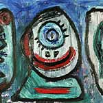 ›süßer‹, 10.8.2003, Öl auf Papier, 59x84cm, 500€