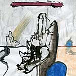 ›Wächter‹, 14.7.2007, Aquarelle, Tusche, diverse Stifte auf Papier, 29,5x21cm, 130€