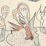 ›Frauenstrand‹, 2007, Rötelstift, Bleistift auf Papier, 29,5x21cm, 130€